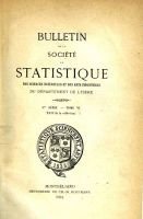 Bulletin 3e série tome VI 1874 – Société de statistique… de Grenoble