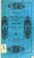 Almanach de la cour royale de Grenoble 1835  – Grand-Thoranne