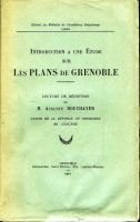 Introduction à une étude sur les plans de Grenoble – Bouchayer Auguste