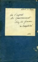 De l’esprit de giuvernement chez les femmes en Dauphiné – du Boys Albert