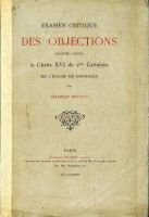 Examen critique des objections soulevées contre la Charte XVI du 2e cartulaire  – Bellet Charles