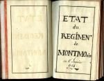 Etat du régiment de Montmorin au 1er janvier 1755 – Anonyme