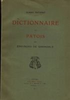 Dictionnaire du patois des environs de Grenoble – Ravanat Albert