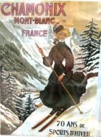 Affiche Chamonix – Faivre Abel