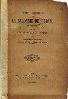 Essai historique de la baronnie de Clérieu  en Dauphiné – Gallier Anatole de