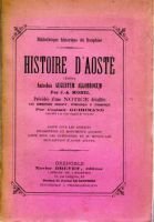 Histoire d’Aoste – Morel J.-A