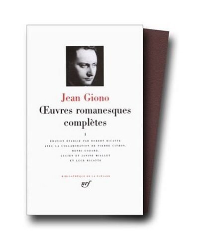 Oeuvres Romanesques Completes – Jean Giono – 1977