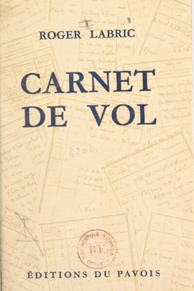 Carnet de vol – Roger Labric – 1944