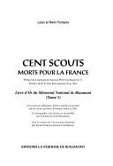 Cent scouts morts pour la France – Louis Fontaine, Rémi Fontaine – 1991