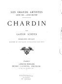 Chardin – Gaston Schéfer