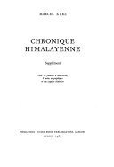 Chronique himalayenne – Marcel Kurz – 1971
