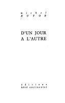 D’un jour à l’autre – Michel Butor