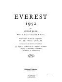 Everest 1952 – André Roch – 1952