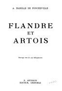 Flandre et Artois – A. Mabille de Poncheville – 2013