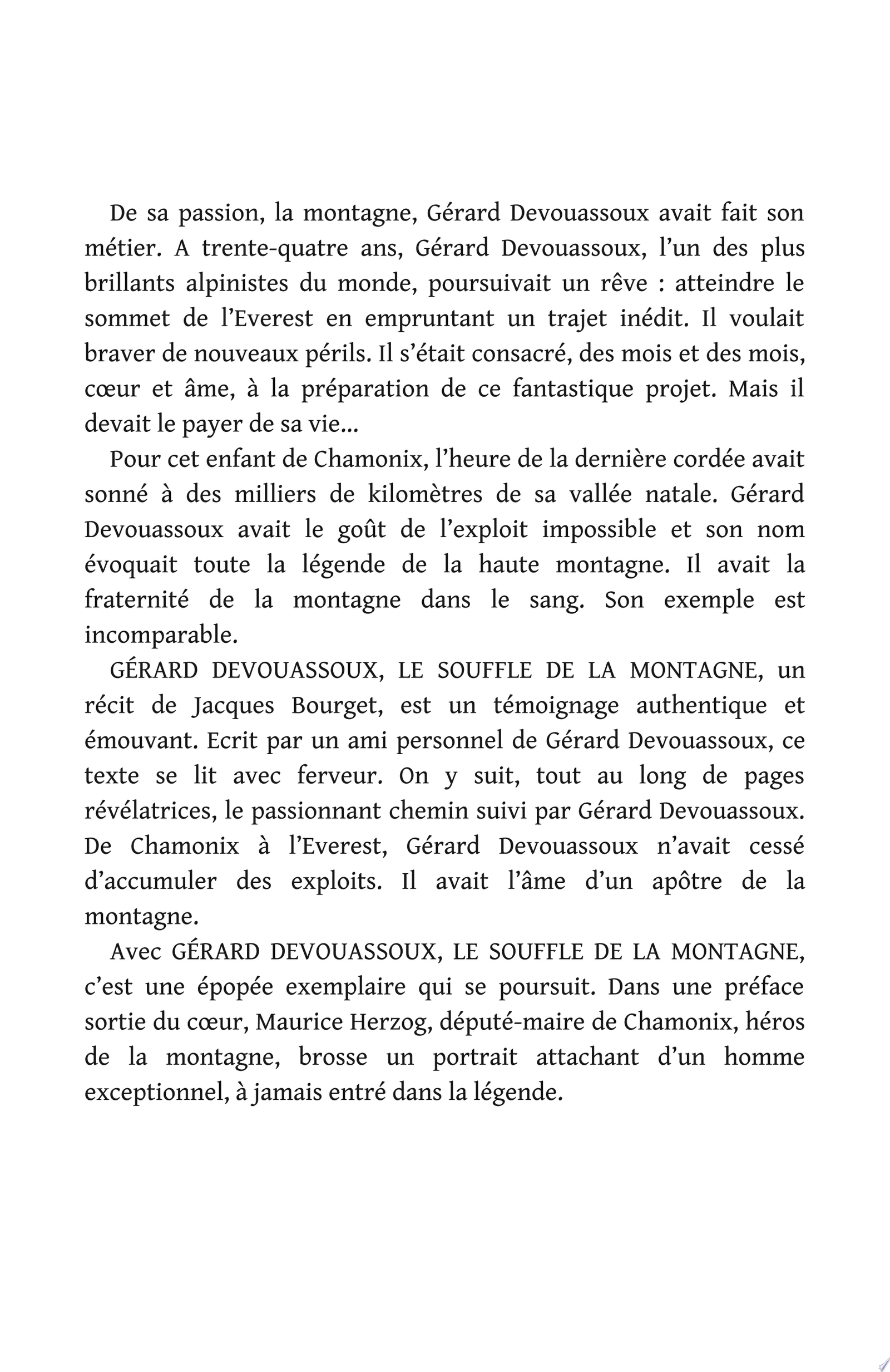 Gérard Devouassoux - Jacques Bourget - 1981