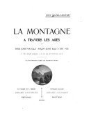 La montagne à travers les âges – John Grand-Carteret – 1906