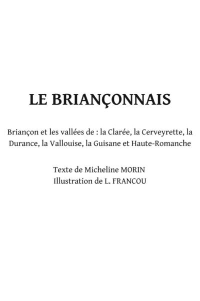 Le Briançonnais – Micheline Morin – 1949