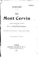 Le Mont Cervin – Guido Rey – 1948