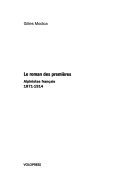 Le roman des premières – Gilles Modica – 2009