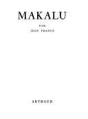 Makalu – Jean Franco – 1955