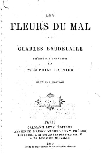 Œuvres complètes de Charles Baudelaire – Charles Baudelaire – 1890