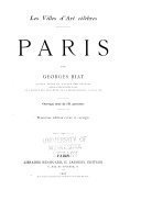 Paris, par Georges Riat – Georges Riat – 1907