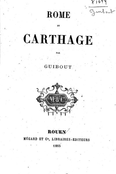 Rome et Carthage – Julien Joseph Guibout – 1880