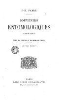 Souvenir entomologie tome 7 – Jean-Henri Fabre – 1966