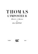 Thomas l’imposteur – Jean Cocteau – 2014