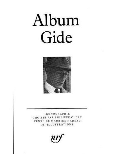 Album Gide – Philippe Clerc, Maurice Nadeau – 1985
