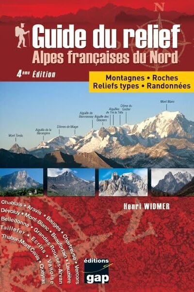 Guide du relief Alpes françaises du Nord – Henri Widmer