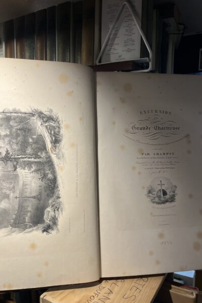 Excursion à la Grande Chartreuse – Jean-Jacques Champin – 1838