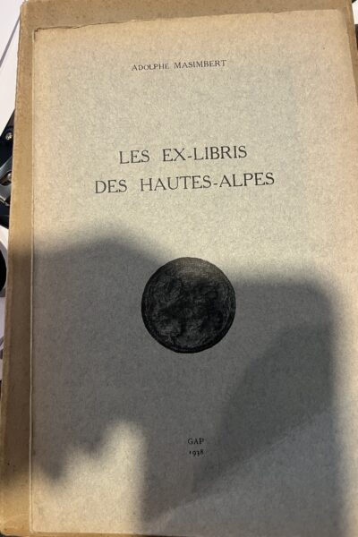 Les EX-LIBRIS des hautes alpes – MASIMBERT Adolphe – 1938