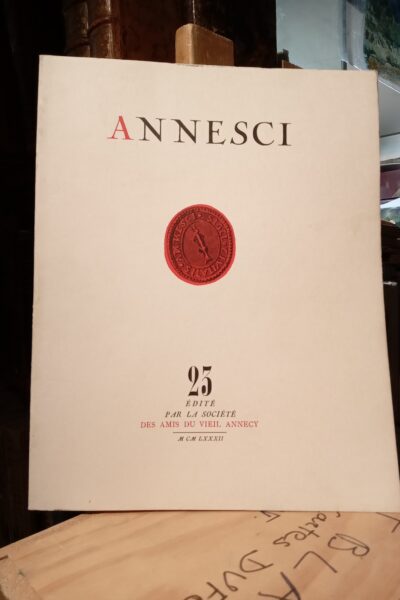 Annesci n°23, l&rsquo;Annecy des années 30 – SOUDAN Pierre – 1982