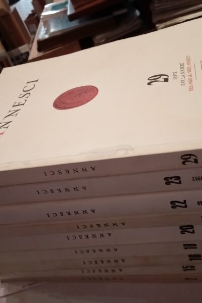 Annesci – Société des amis du vieil Annecy – 1954-1988