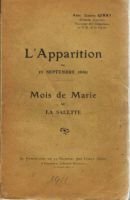 L’apparition du 19 septembre 1846. mois de marie de la Salette – Giray abbé Joseph