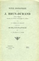 Notice biographique dsur J.Brun-Durand – Faure et Bellet