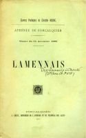 LamennaisVox clamatis in déserto – Athénée de Forcalquier