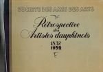 Rétrospective des artistes dauphinois 1832-1932 – Société des amis des arts