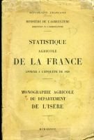 Statistique agricole de la France annexe enquête de 1929 – Ministère de l’agriculture