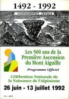 Programme 500e anniversaire du Mont Aiguille – Lesage Jack