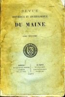 Revue historique et archéologique du Maine – collectif