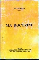 Ma doctrine – Hitler Adolf