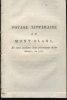Voyage littéraire au Mont-Blanc – Michaud J.