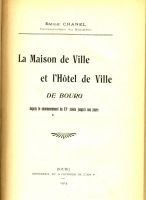 Plaquettes reliées sur Bourg  – Dubois Eugène., Chanel Emile