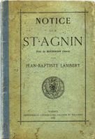 Notice sur ST-Agnin – Lambert Jean-Baptiste