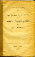 Les anciens mandements de Virieu, Chabons, Montrevel et du passage – Lagier l’abbé