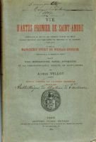 Vie d’Artus Preunier de Saint-André – Vellot Alfred