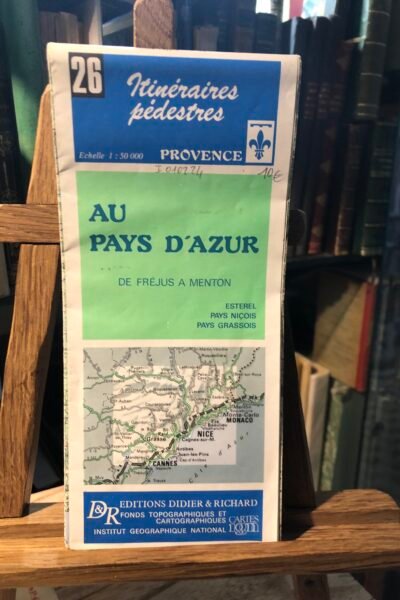 26 au pays d’azur de Fréjus à Menton – 1/50° – 1984