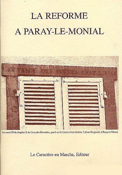 La Réforme à Paray-le-Monial – Marguerite Trocmé-Fanjoux – 1974